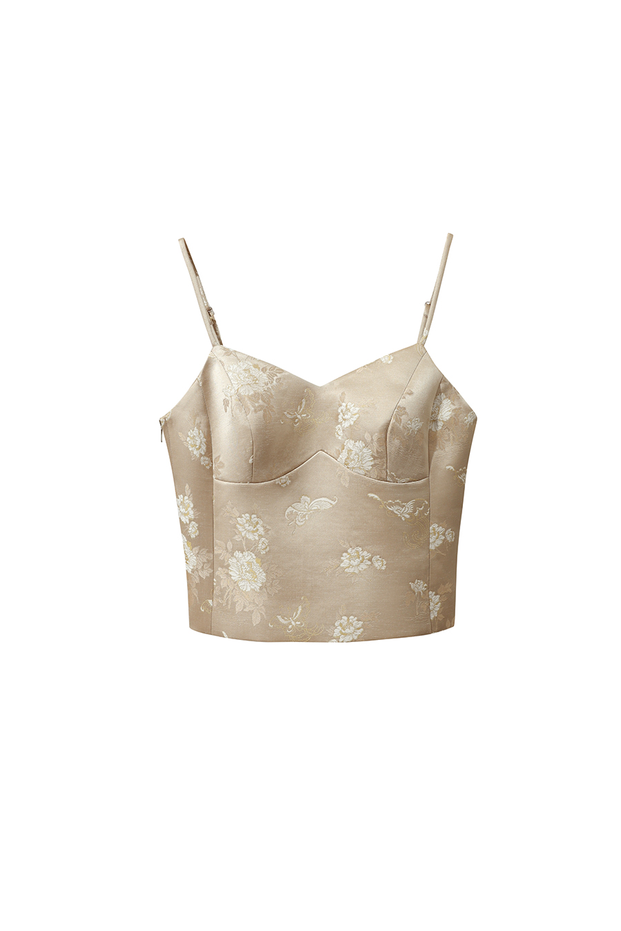 Chinese-style jacquard camisole|AMII