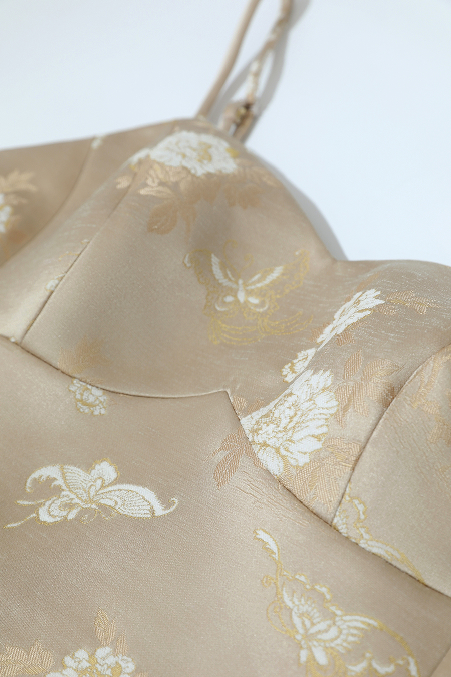 Chinese-style jacquard camisole|AMII