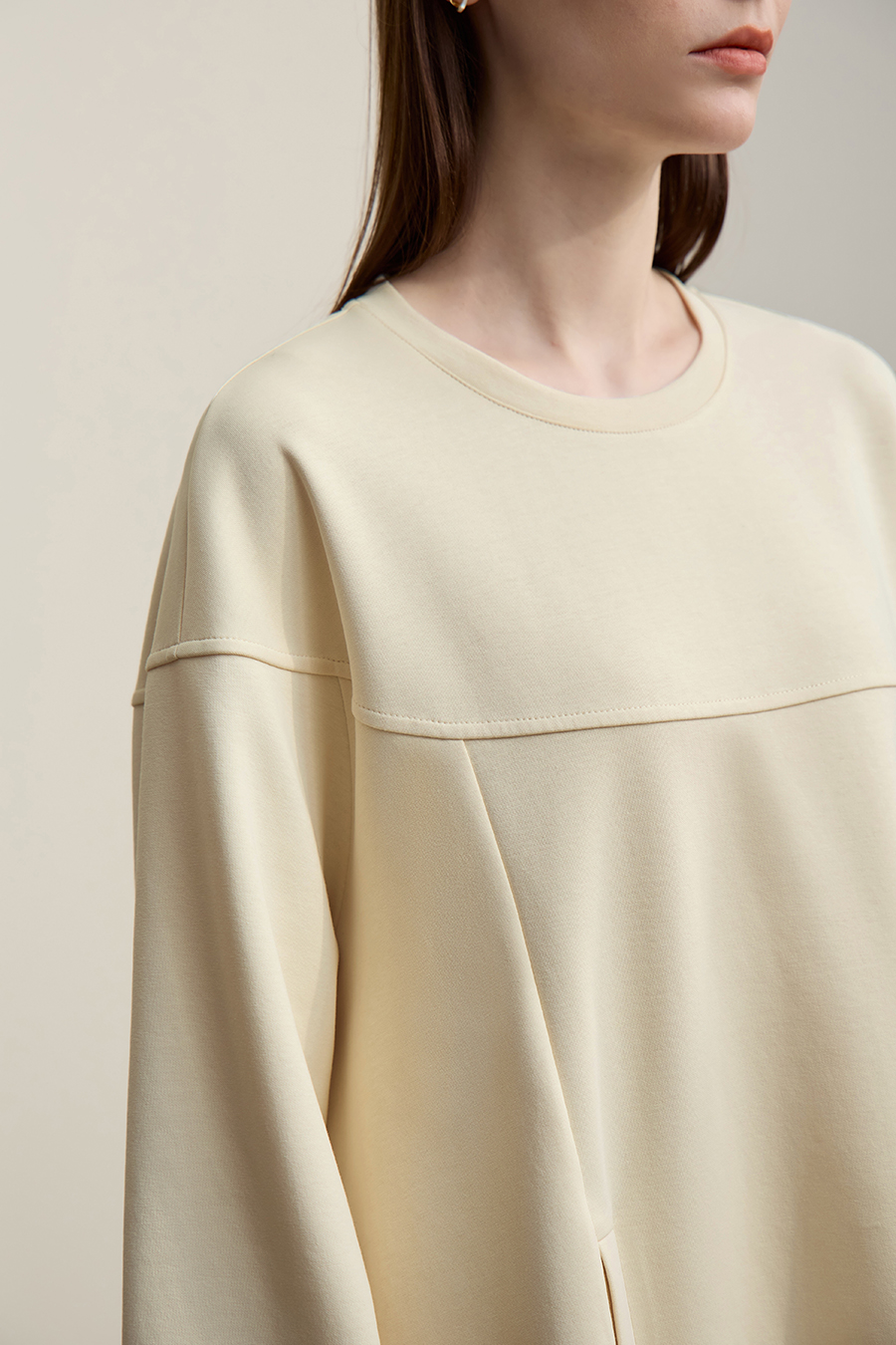 Cozy Oversized Longline Sweatshirt