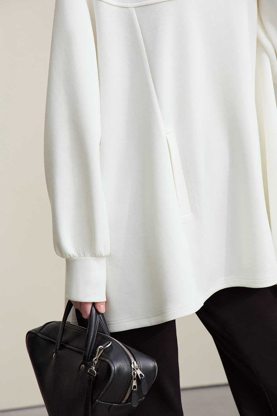 Cozy Oversized Longline Sweatshirt