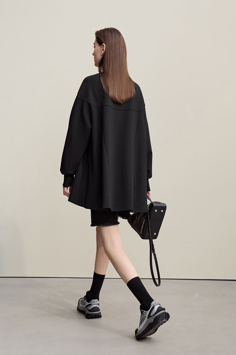 Cozy Oversized Longline Sweatshirt