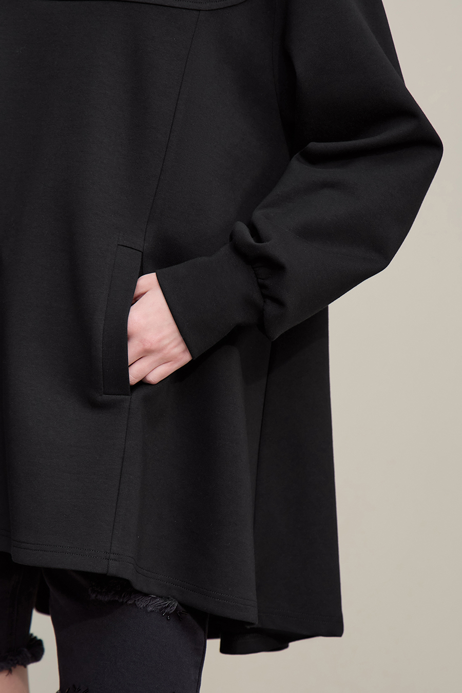 Cozy Oversized Longline Sweatshirt