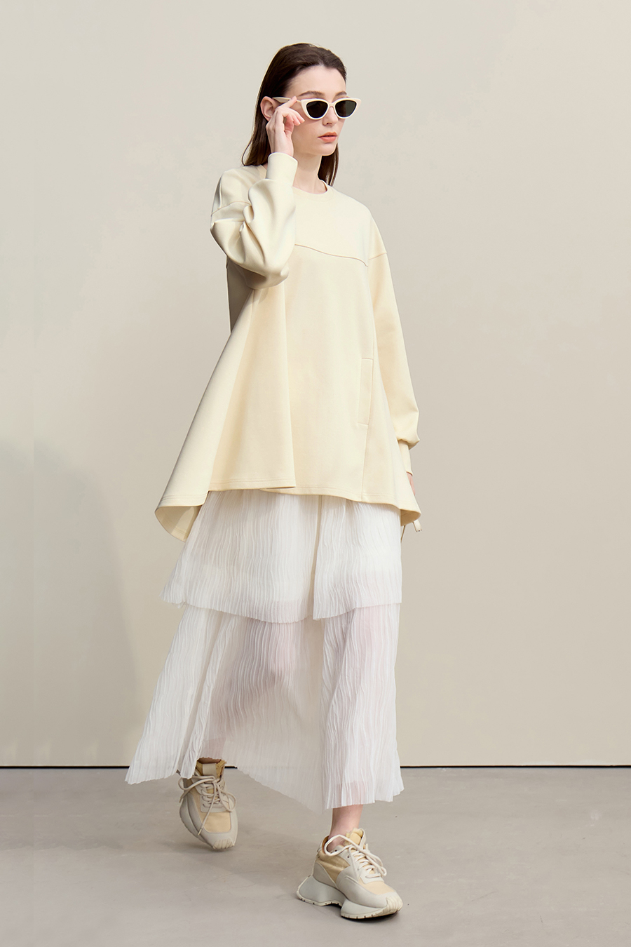 Cozy Oversized Longline Sweatshirt