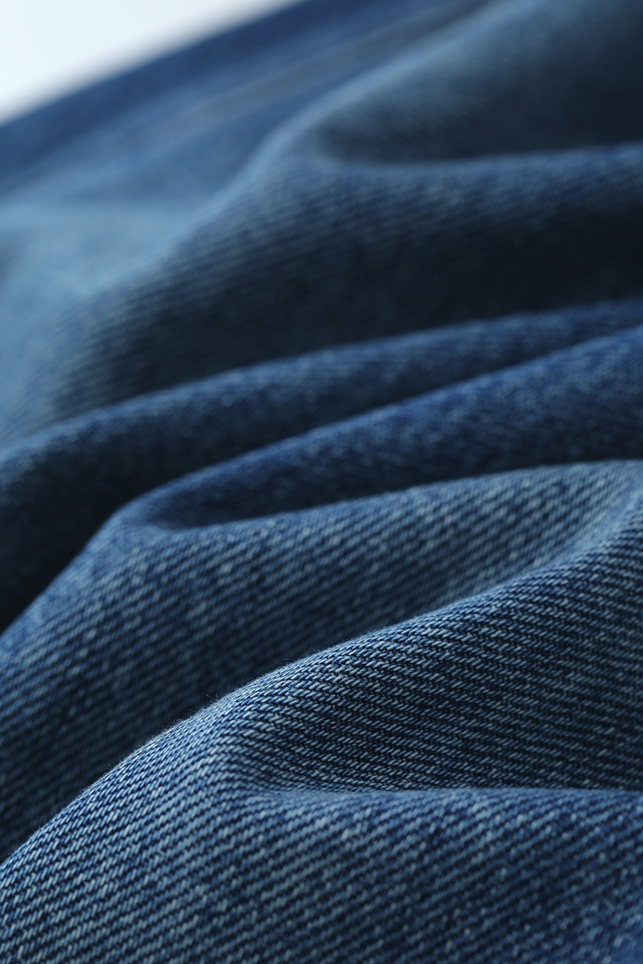 Cotton Flare Denim Pants