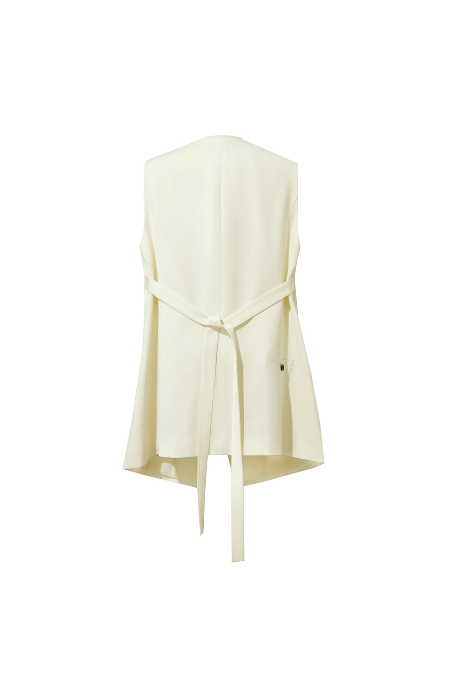V-neck mid-length waistcoat|AMII