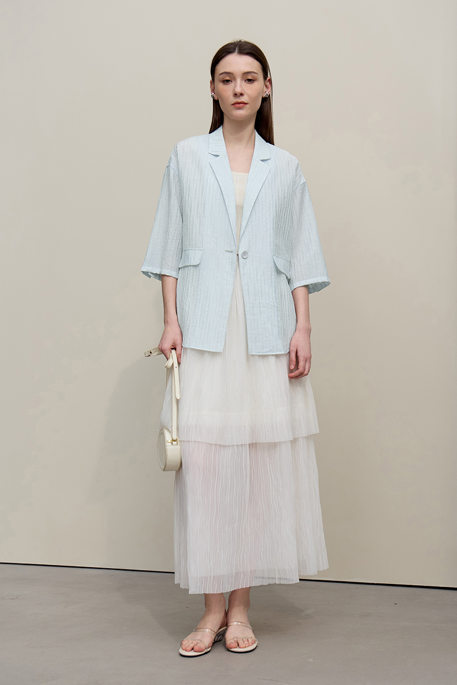 Acetate Lyocell Blazer