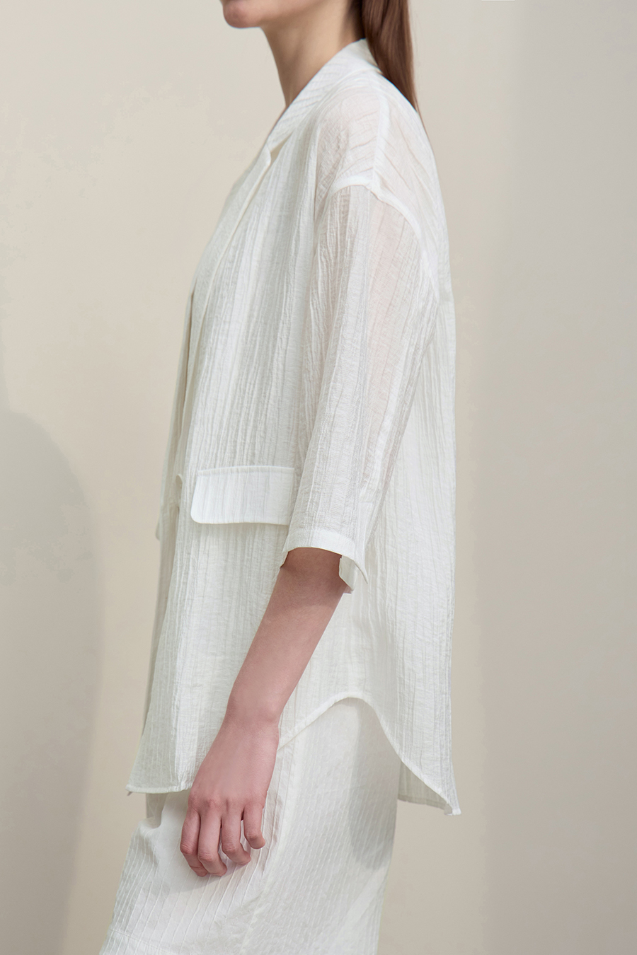 Acetate Lyocell Blazer