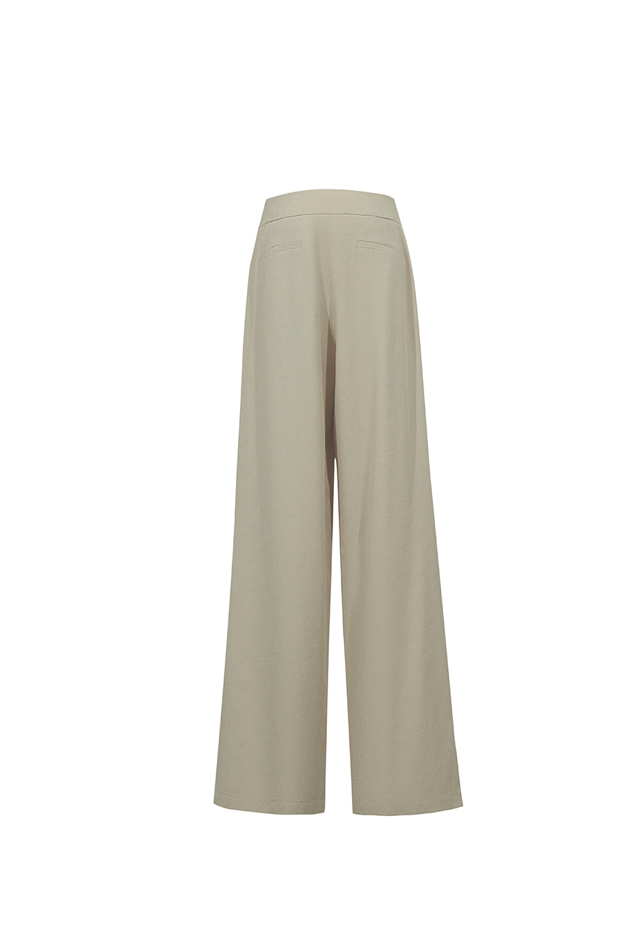 Beaded Brooch Casual Pants