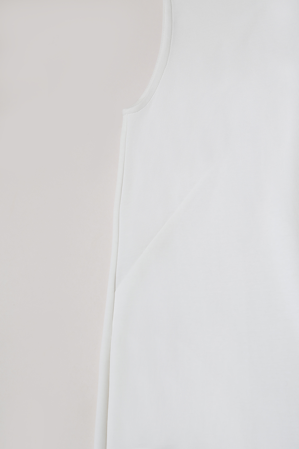 Lace Spliced Crew Neck Dress