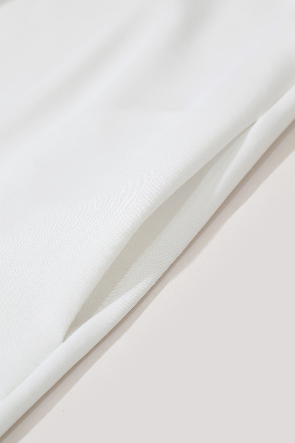 Lace Spliced Crew Neck Dress