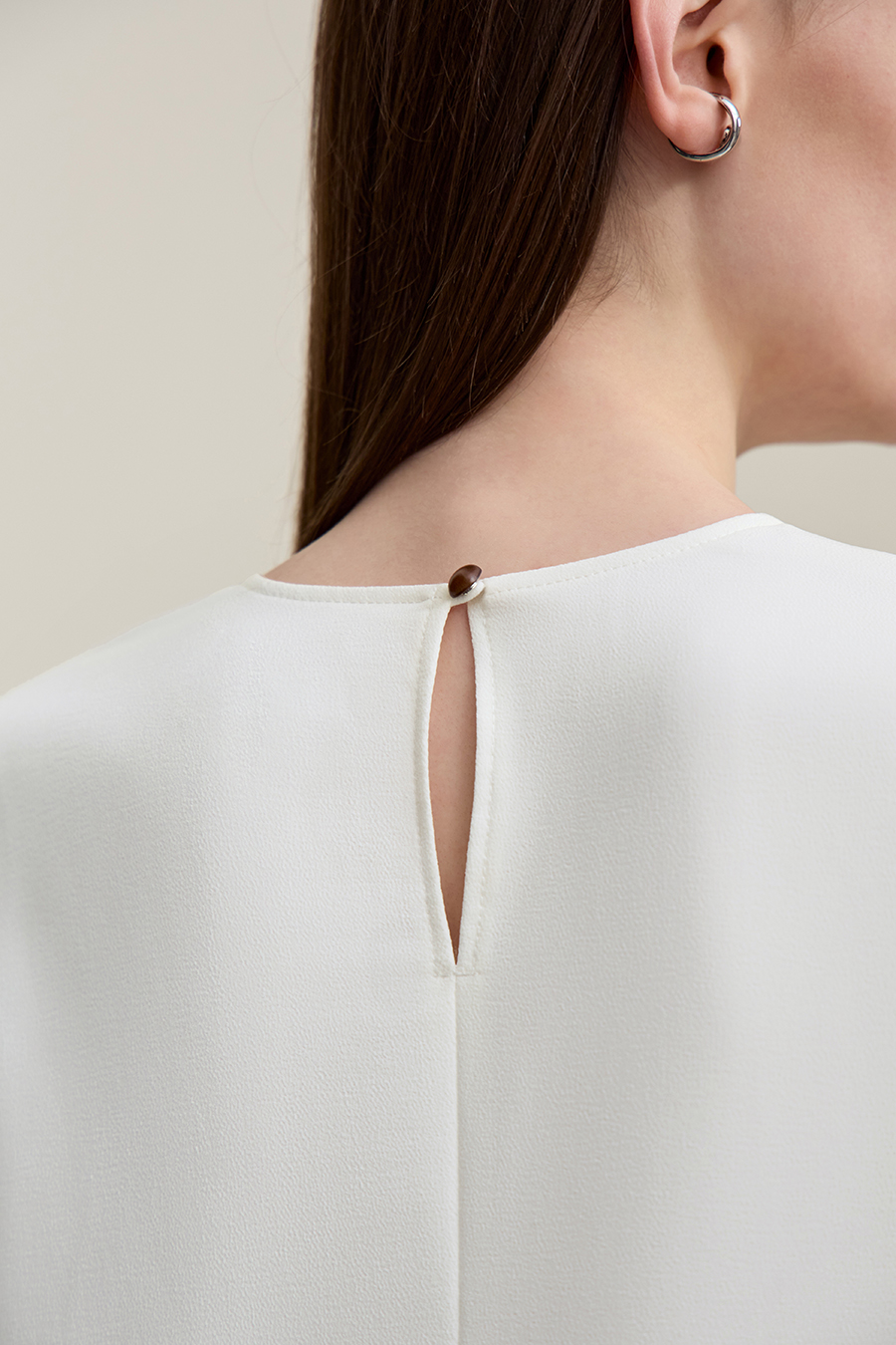 Irregular Gathered Dress|AMII