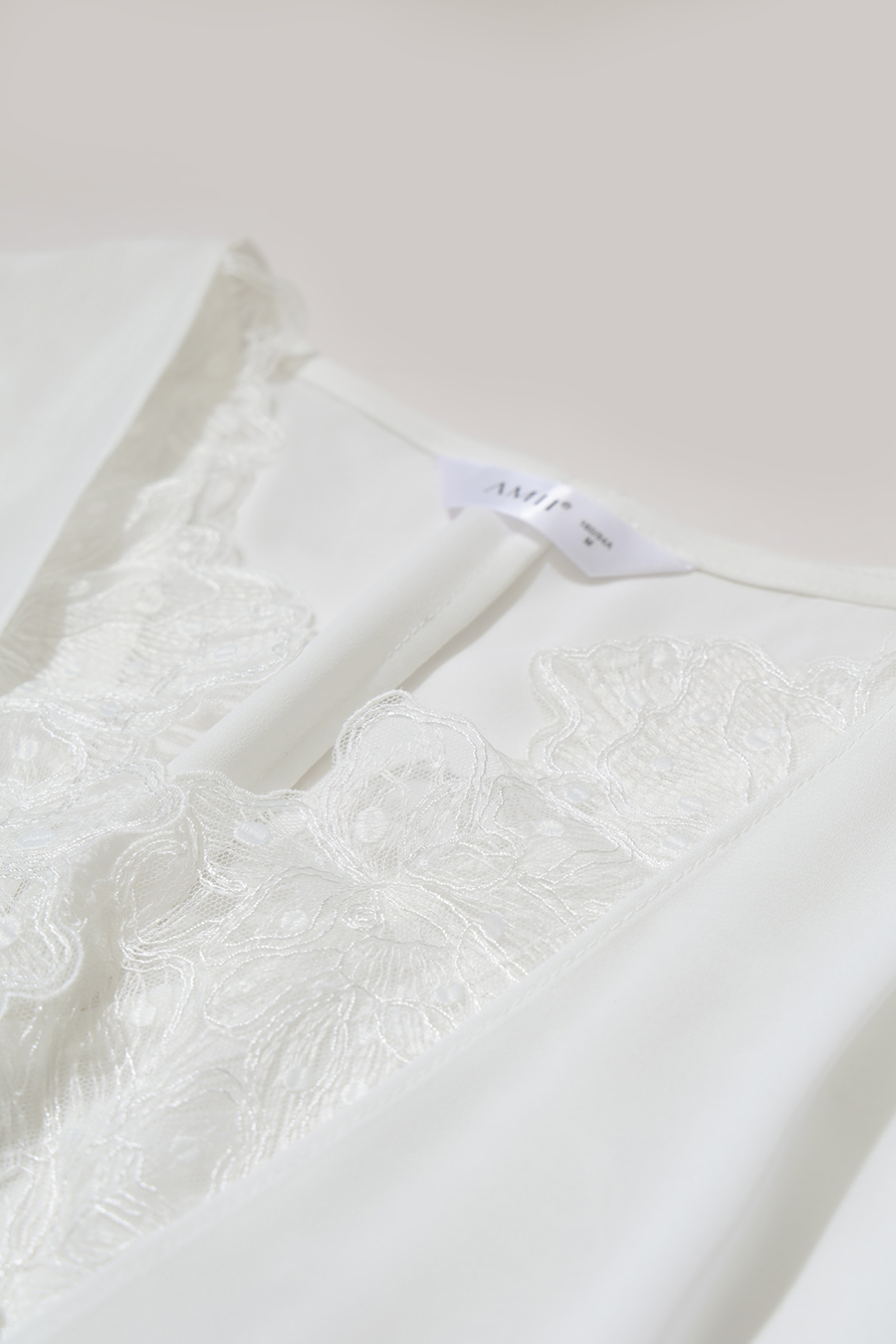 Lace Spliced Chiffon Camisole