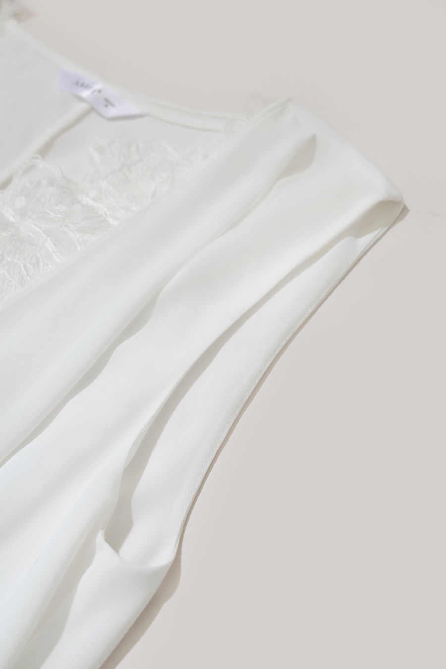 Lace Spliced Chiffon Camisole