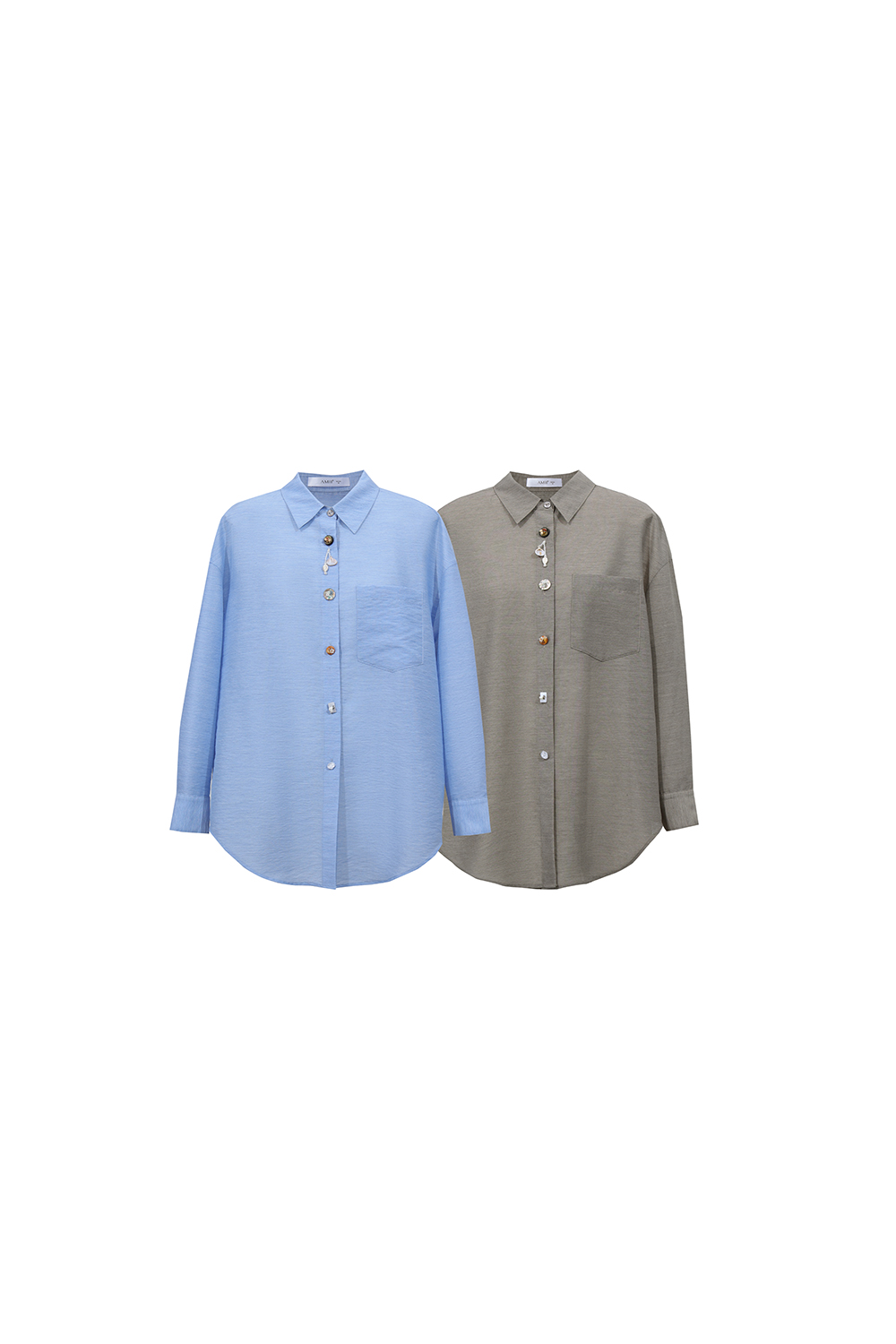 Vacation Drop Shoulder Shirt+Casual Shorts