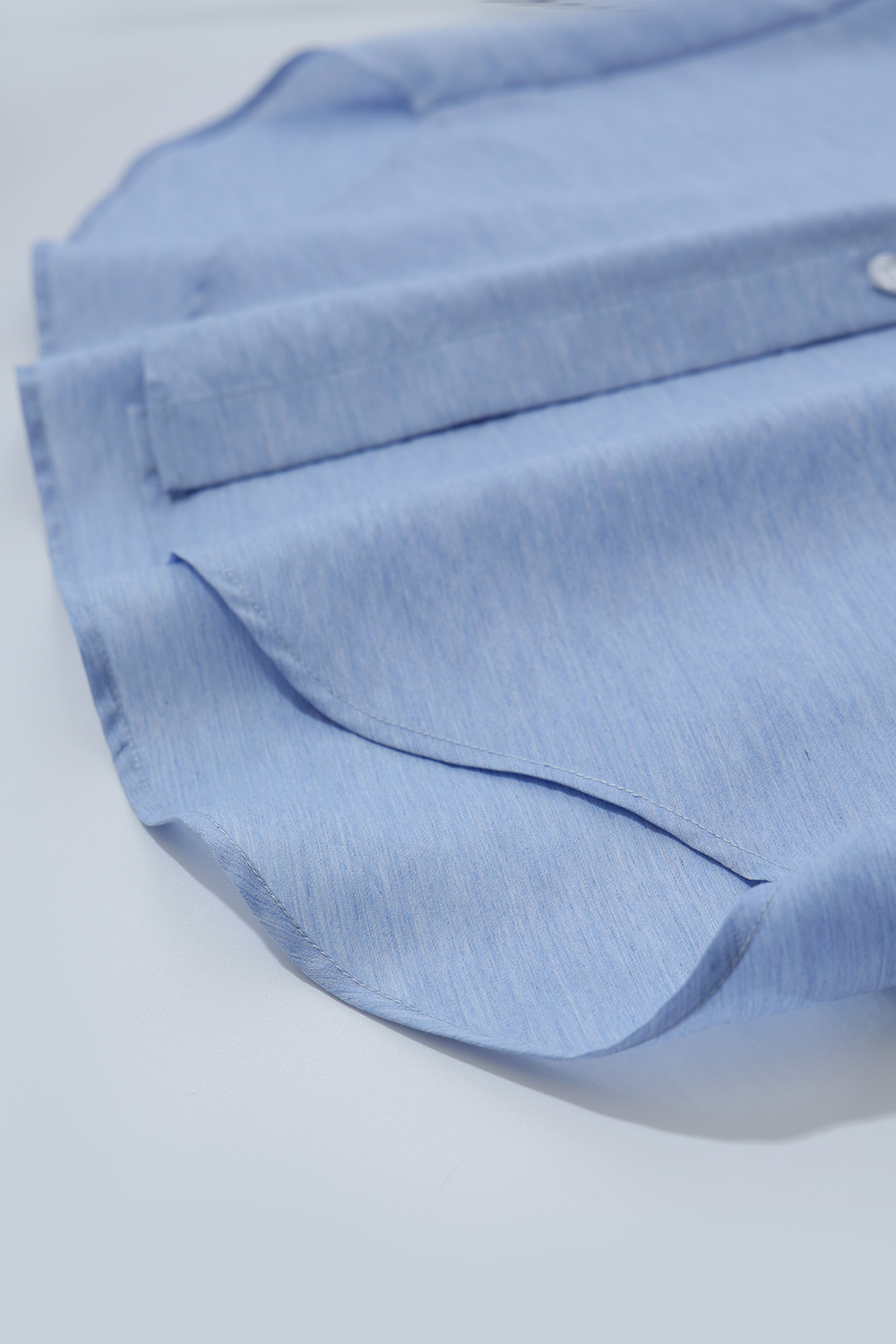 Vacation Drop Shoulder Shirt+Casual Shorts