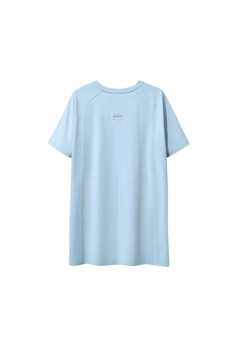 High-low Hem Pure Cotton T-shirt|AMII