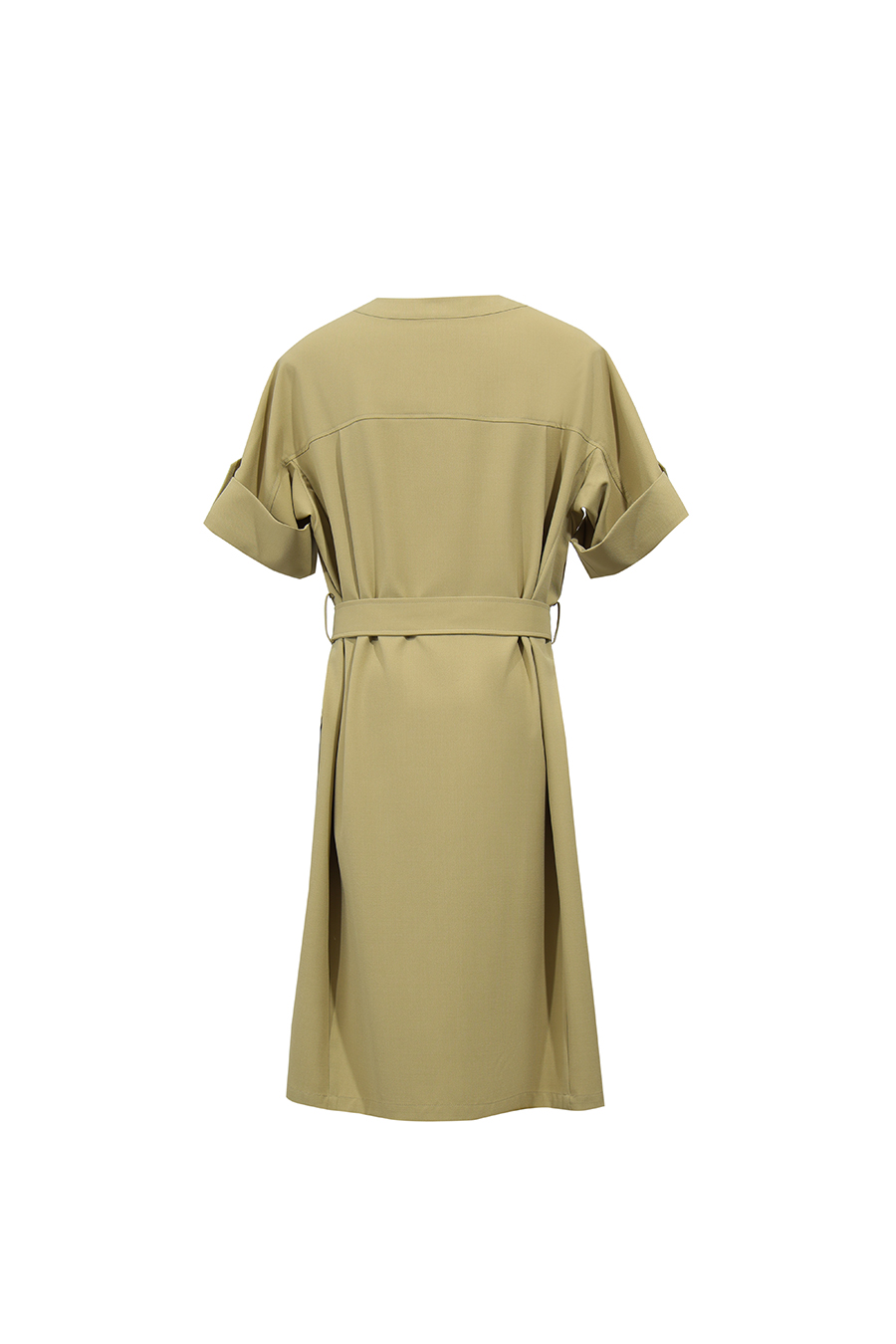 Workwear Waist Belt Dress