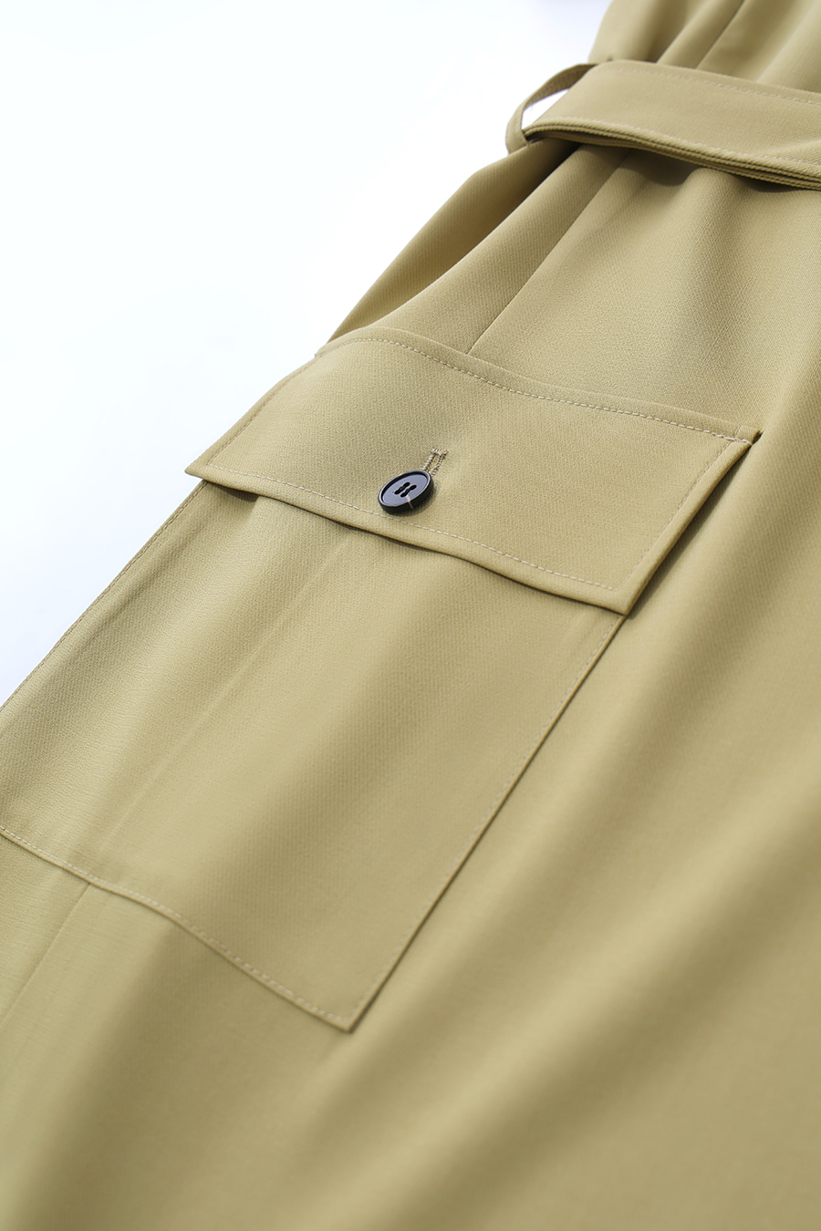 Workwear Waist Belt Dress
