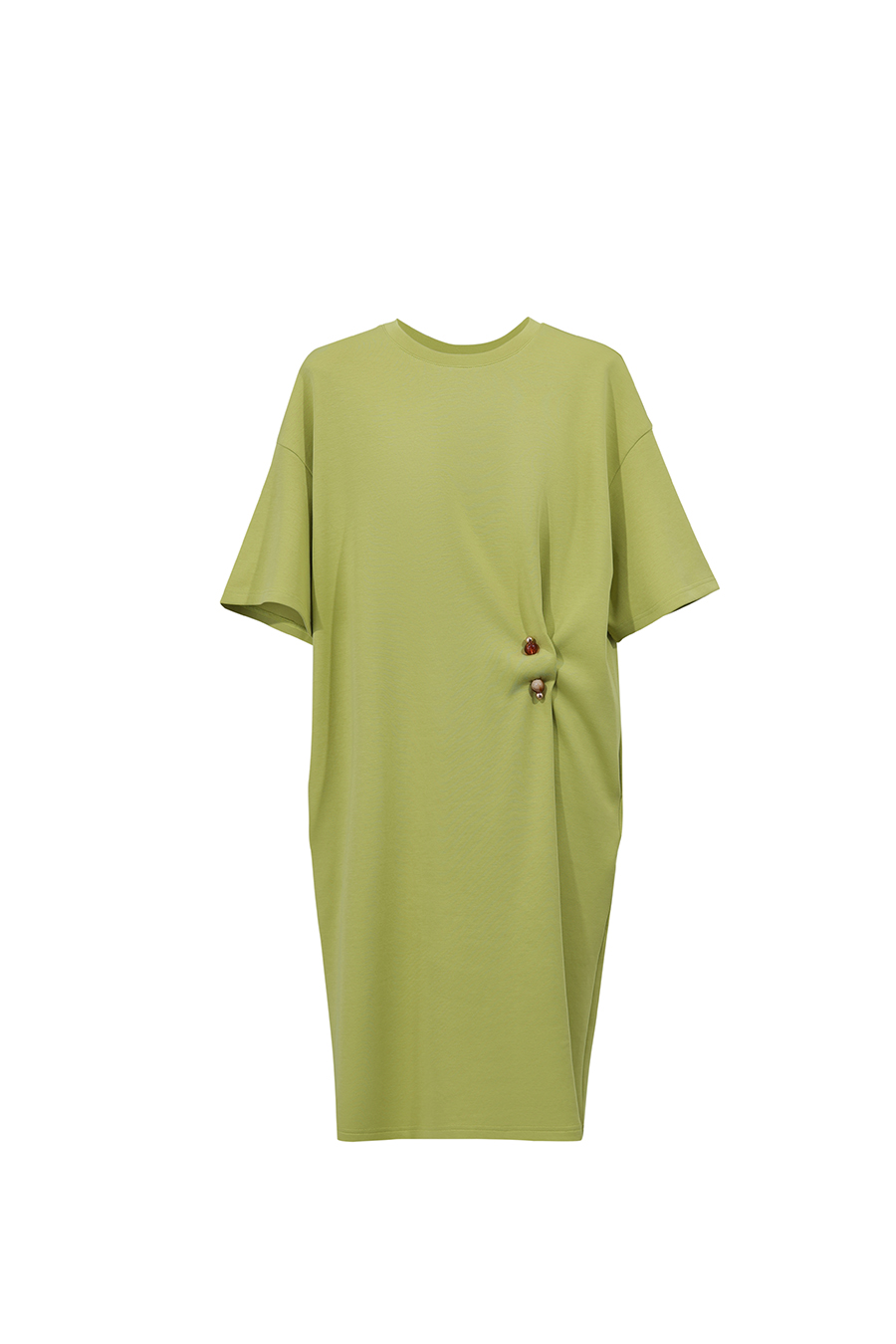 Decorative Brooch Dress|AMII
