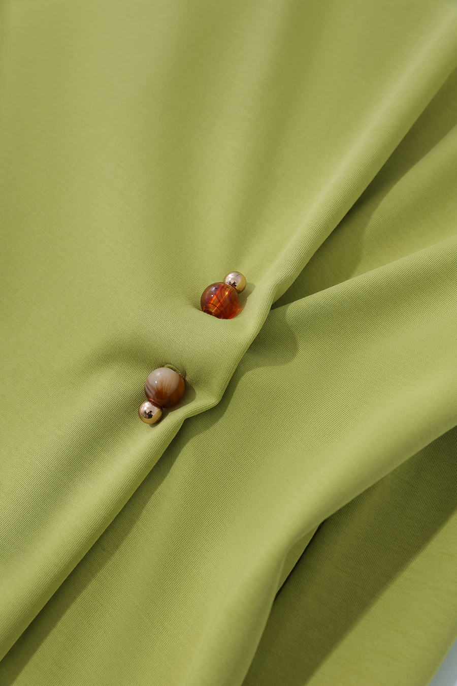 Decorative Brooch Dress|AMII