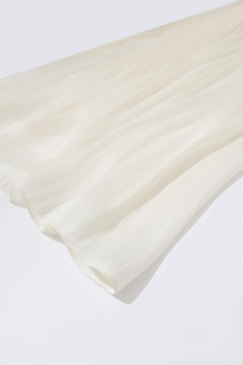 Elegant Contrast Fabric Dress