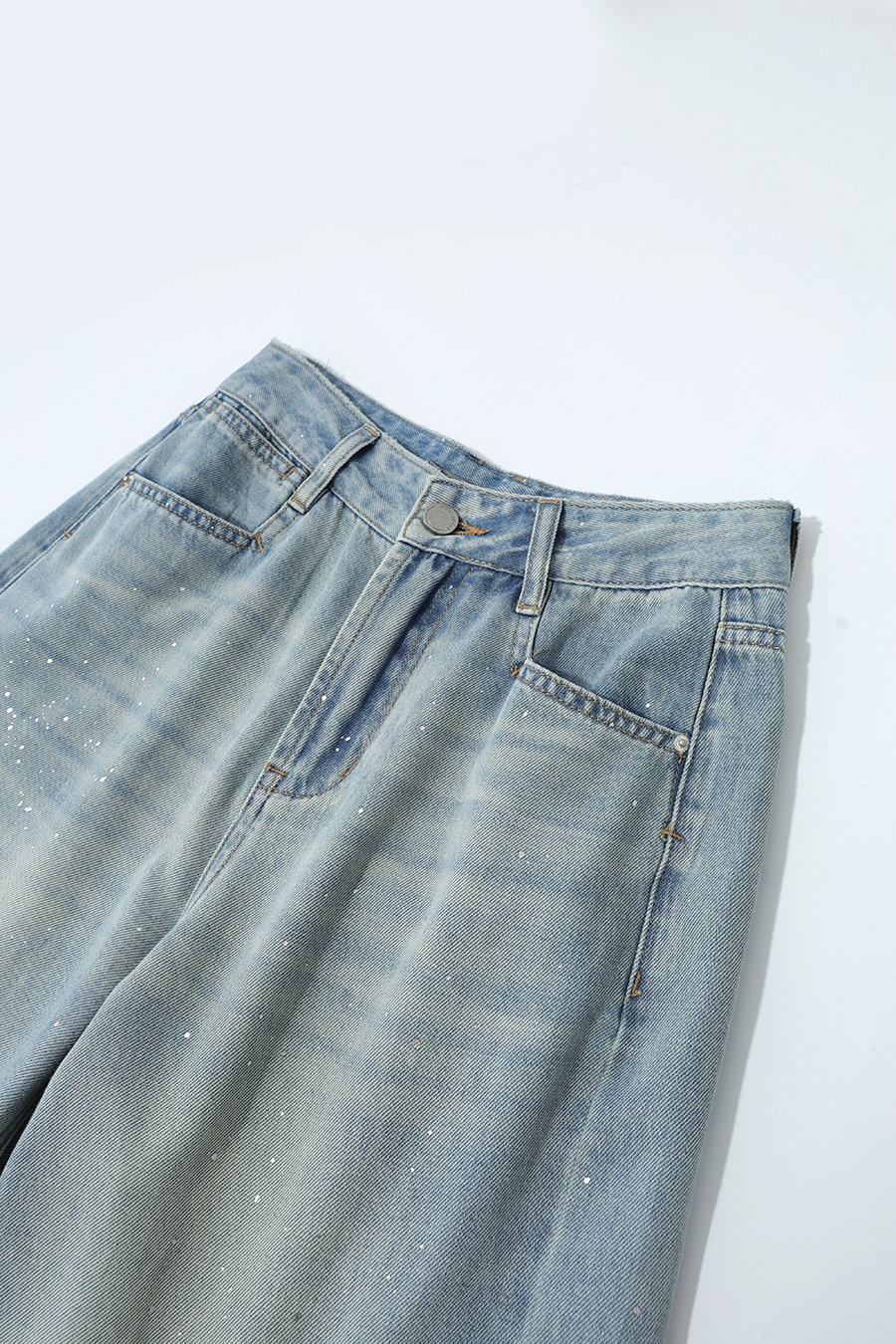 Cotton Lyocell Denim Pants|AMII