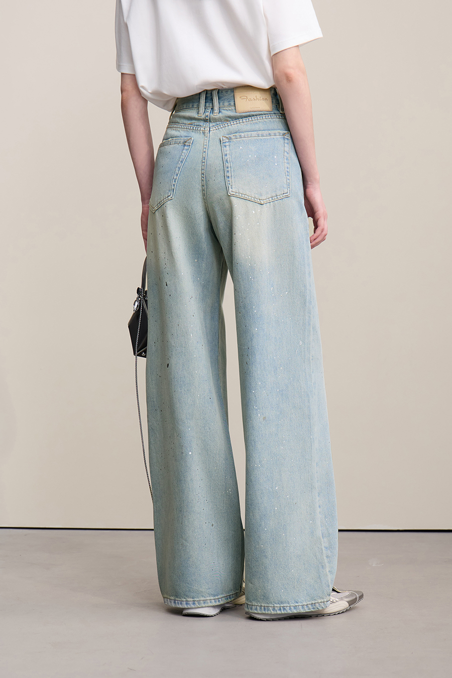 Cotton Lyocell Denim Pants|AMII