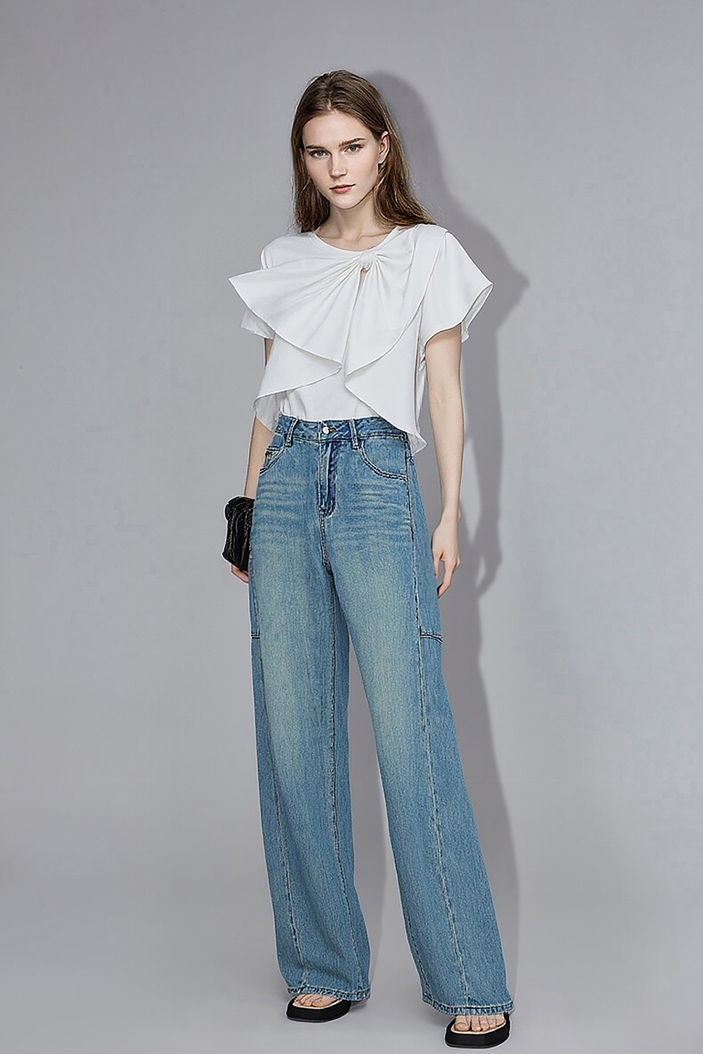 Bow Short Sleeve T-shirt