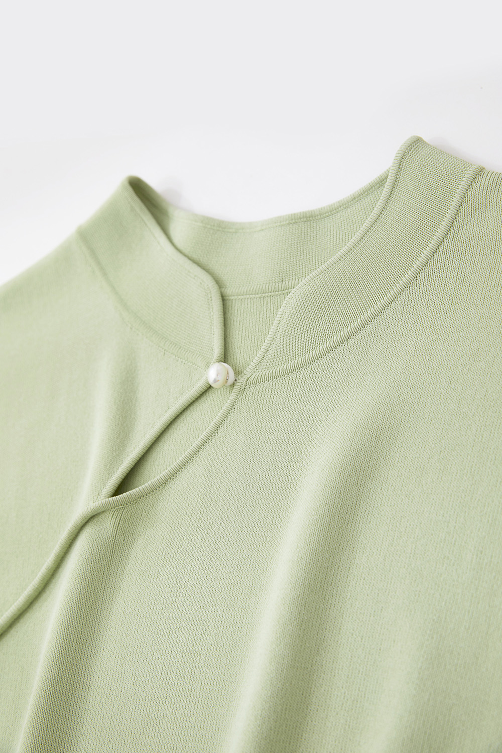 Slim Fit Stand Collar Dress