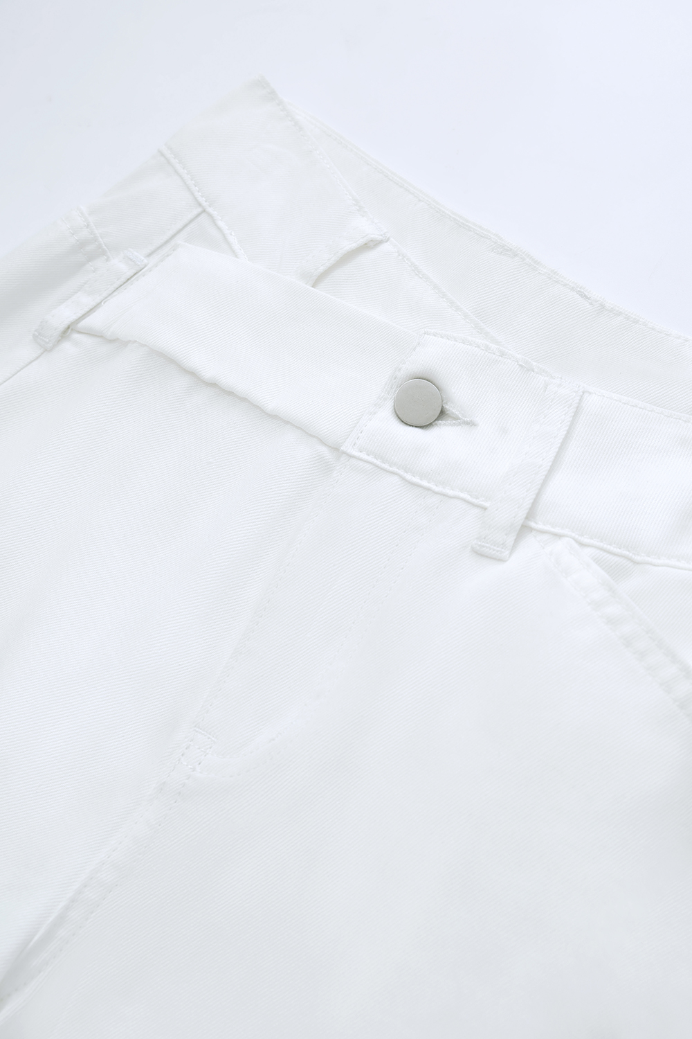 Lyocell Cotton Denim Trousers|AMII