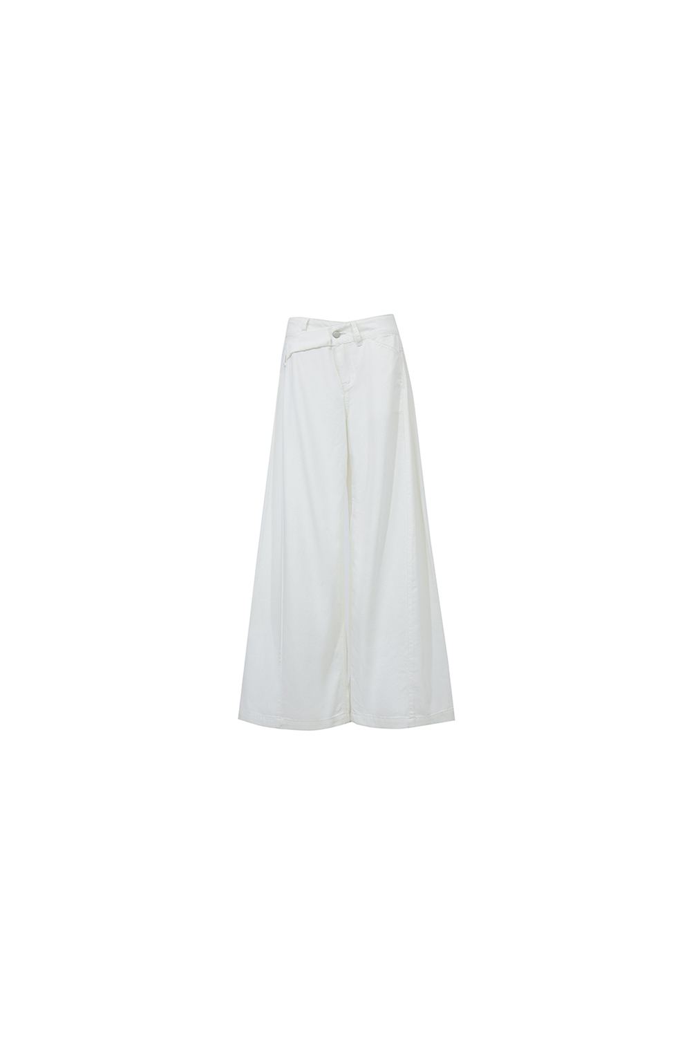 Lyocell Cotton Denim Trousers|AMII