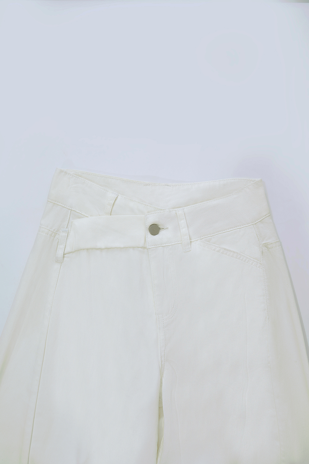 Lyocell Cotton Denim Trousers|AMII