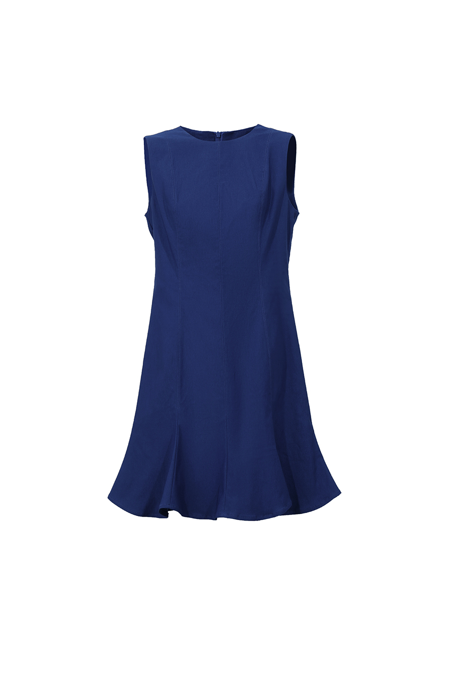 Round Neck Sleeveless Dress|AMII
