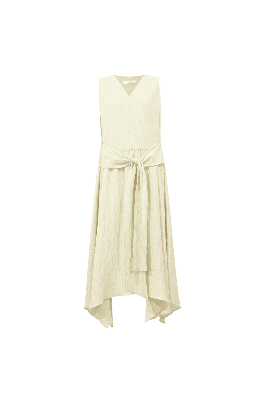 V-Neck Tie Dress|AMII