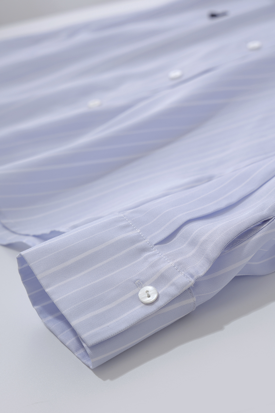 Beaded Striped Blouse|AMII