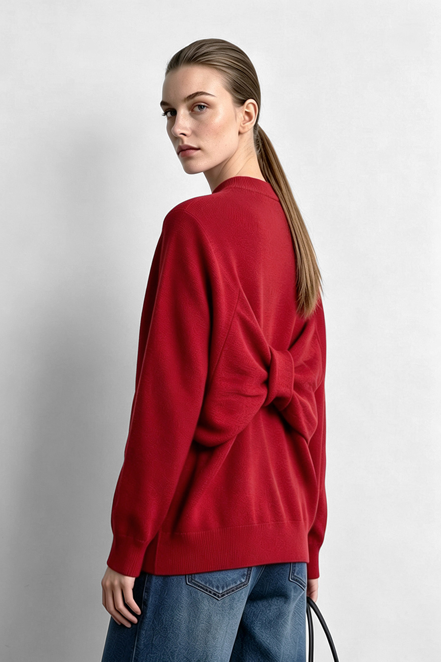 Bow Detail Sweater | AMII