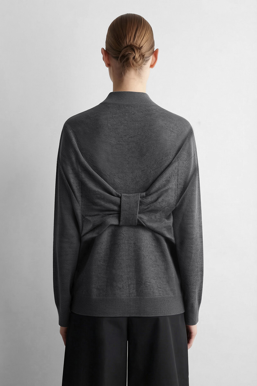 Bow Detail Sweater | AMII