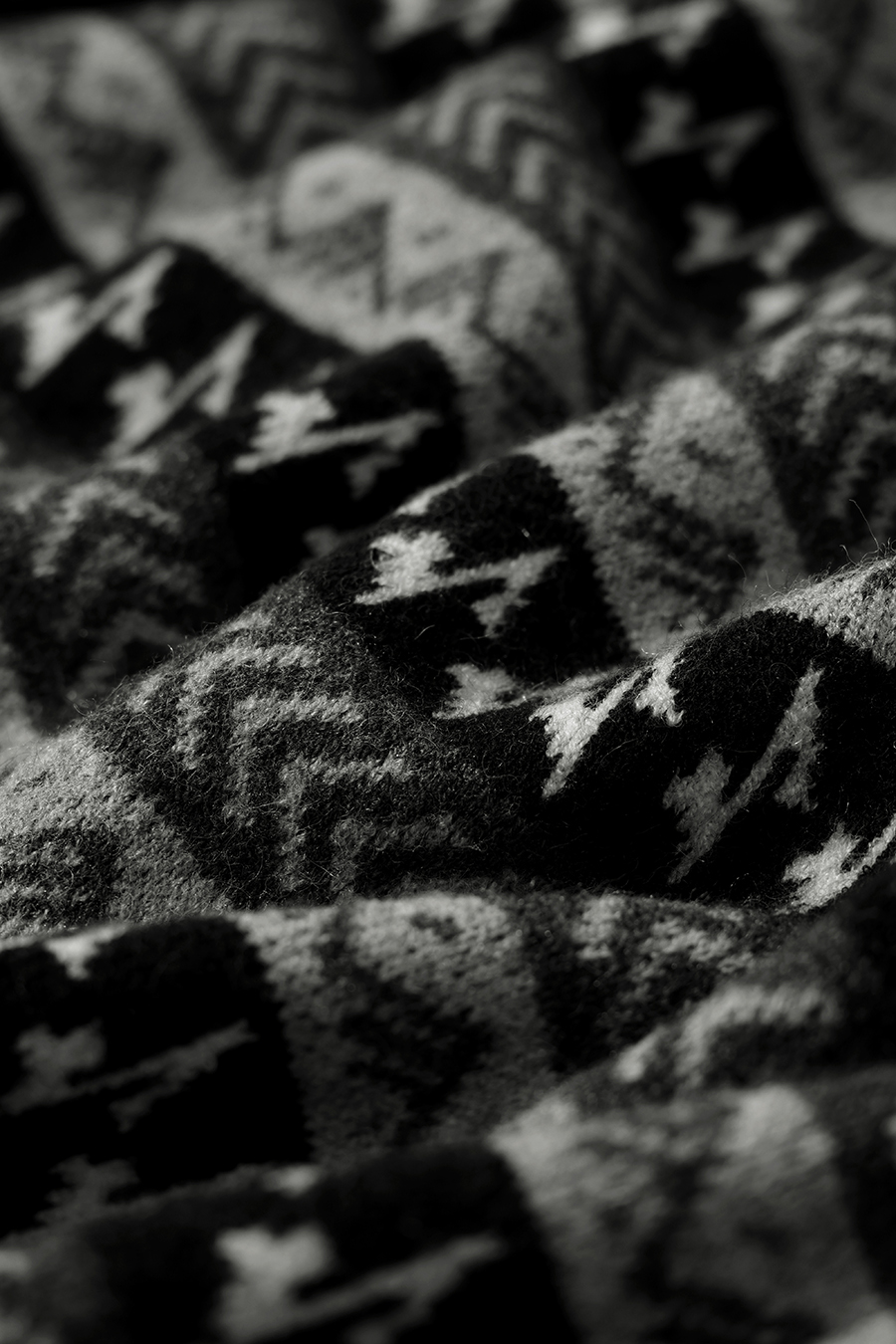 Fair Isle Jacquard Sweater|AMII