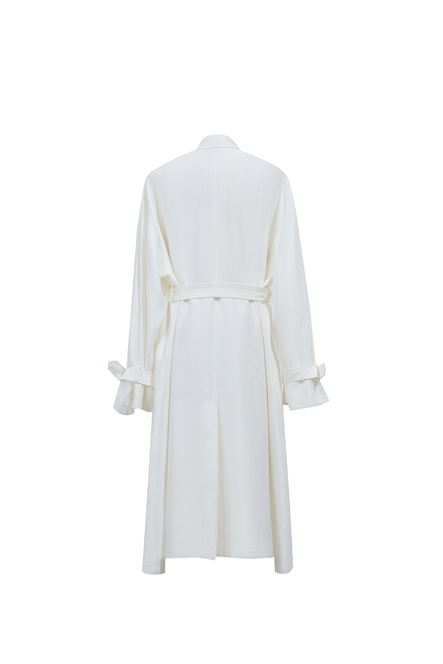 Stand Collar Double-Breasted Trench Coat|AMII