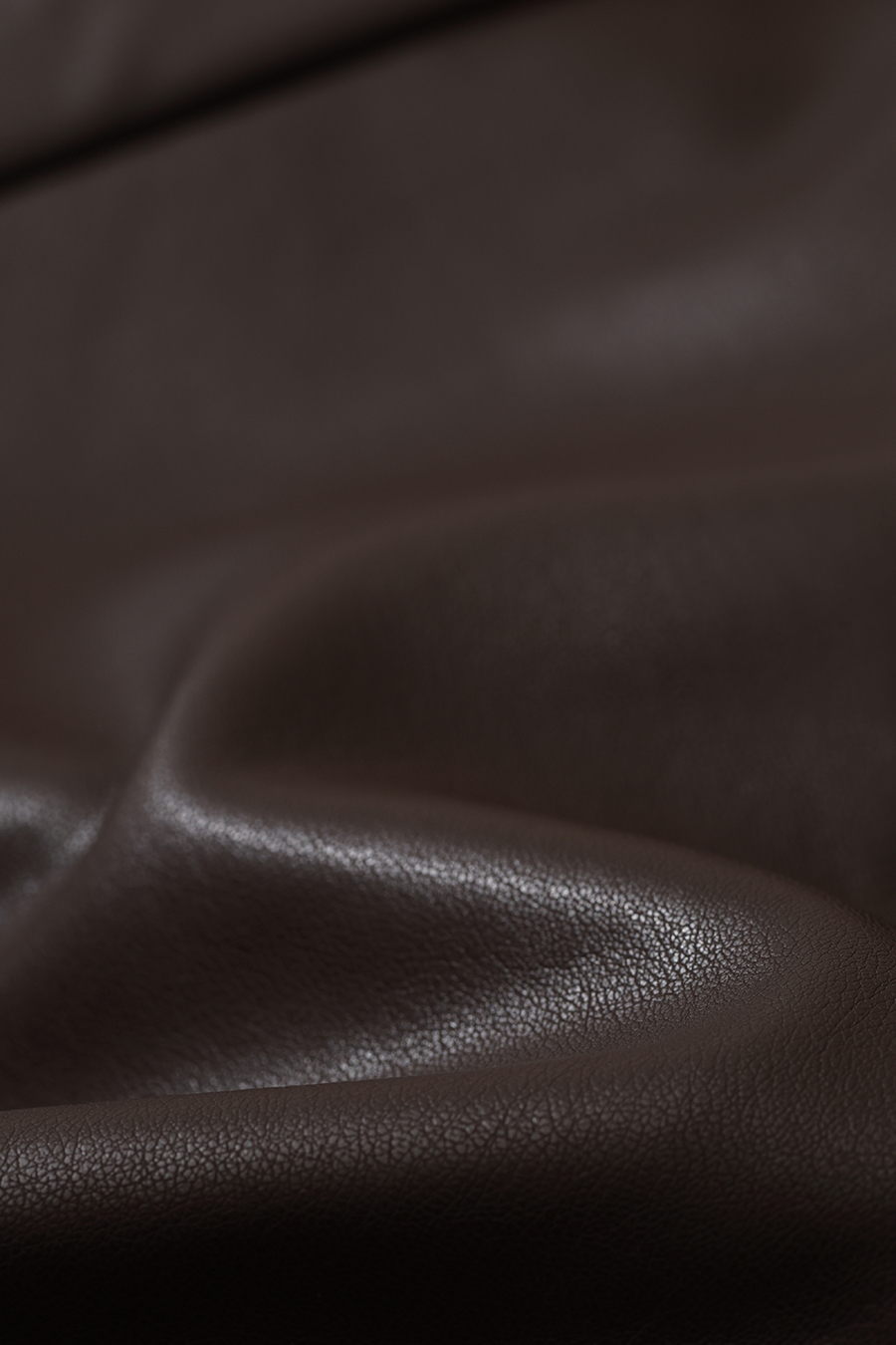 Eco‑Faux Leather Skirt|AMII