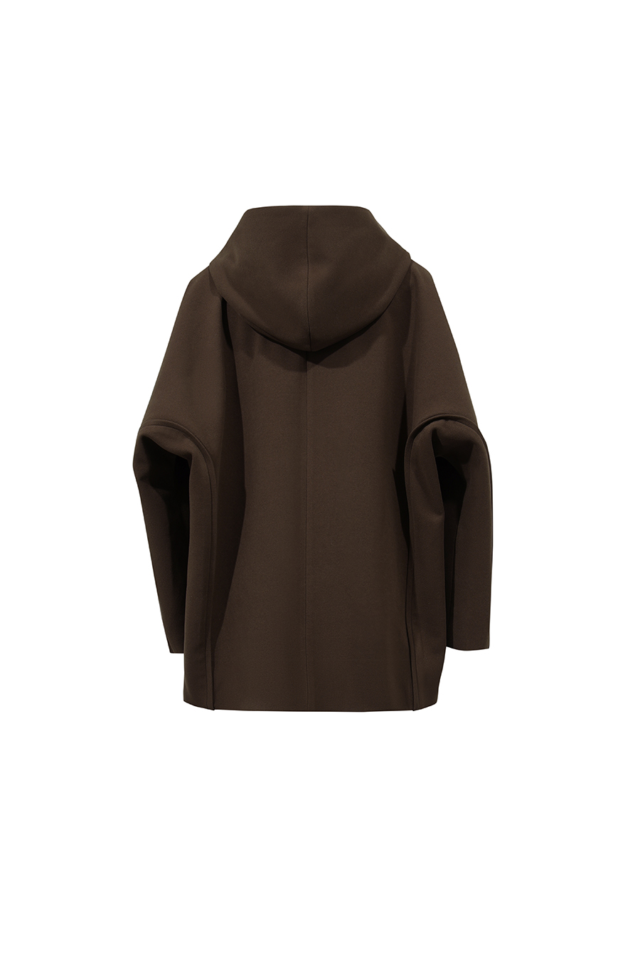 Hooded Two-Way Zip Jacket|AMII