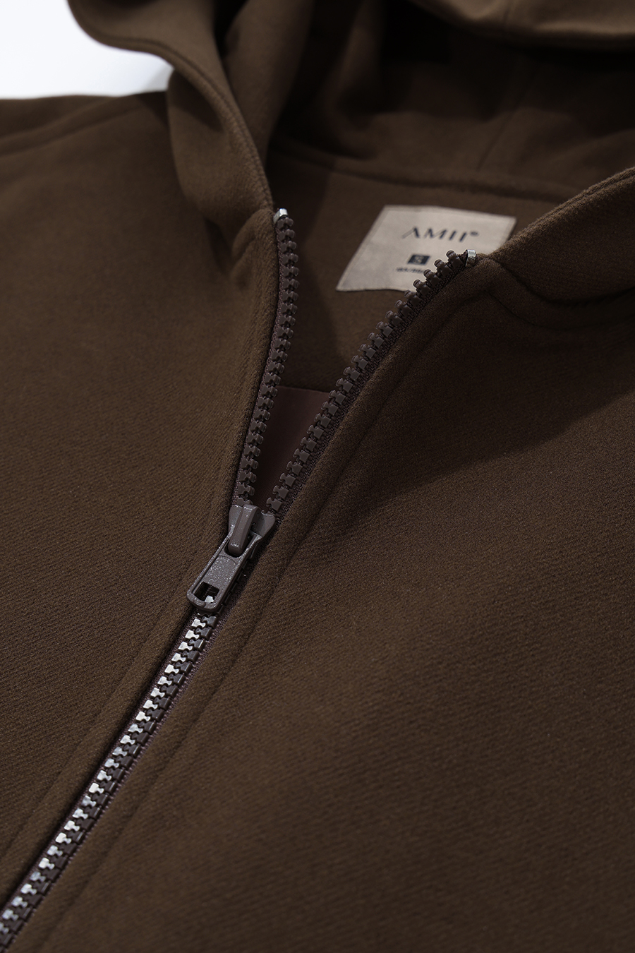 Hooded Two-Way Zip Jacket|AMII