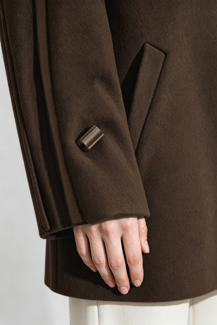 Hooded Two-Way Zip Jacket|AMII