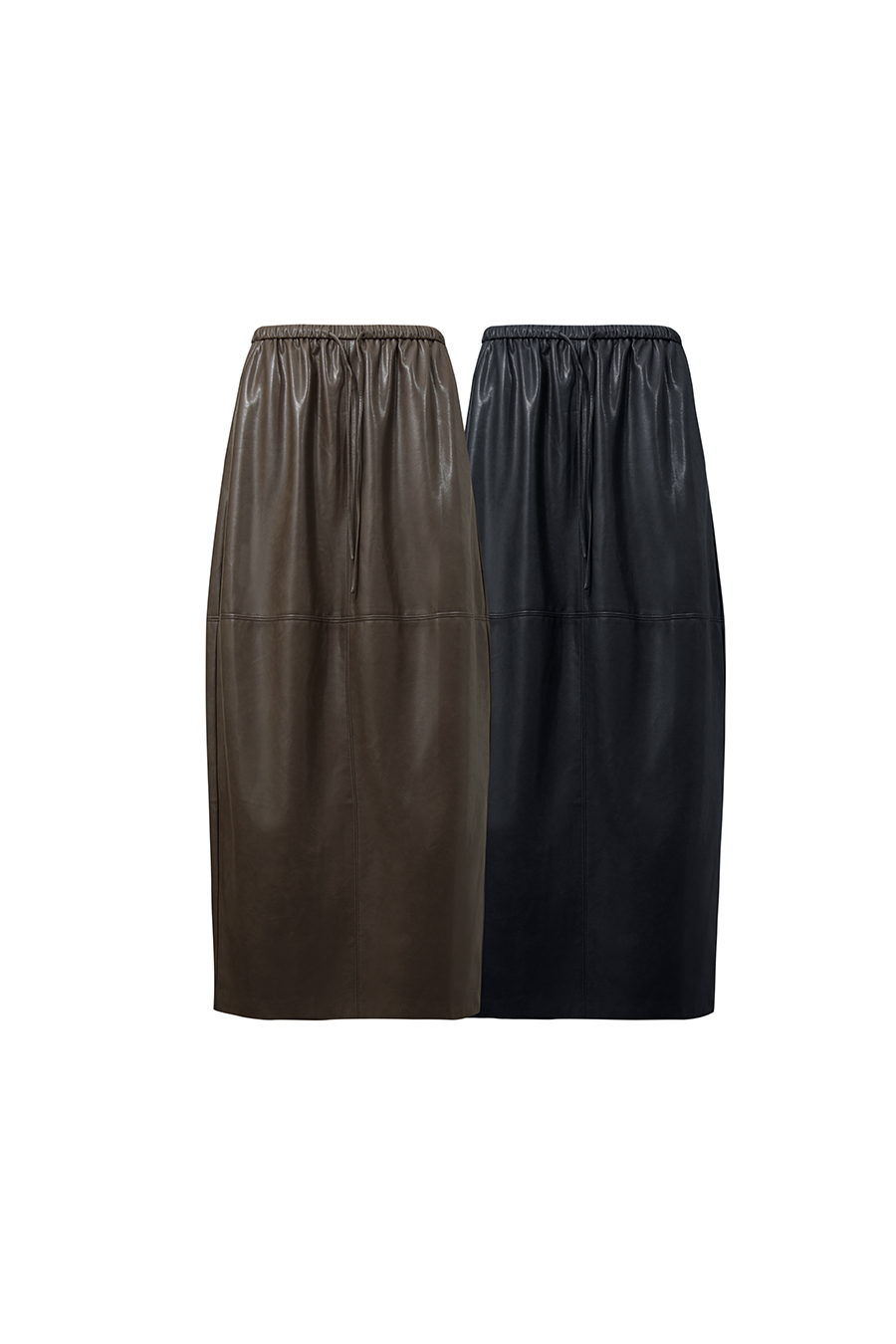 Eco Vegan Leather Skirt|AMII