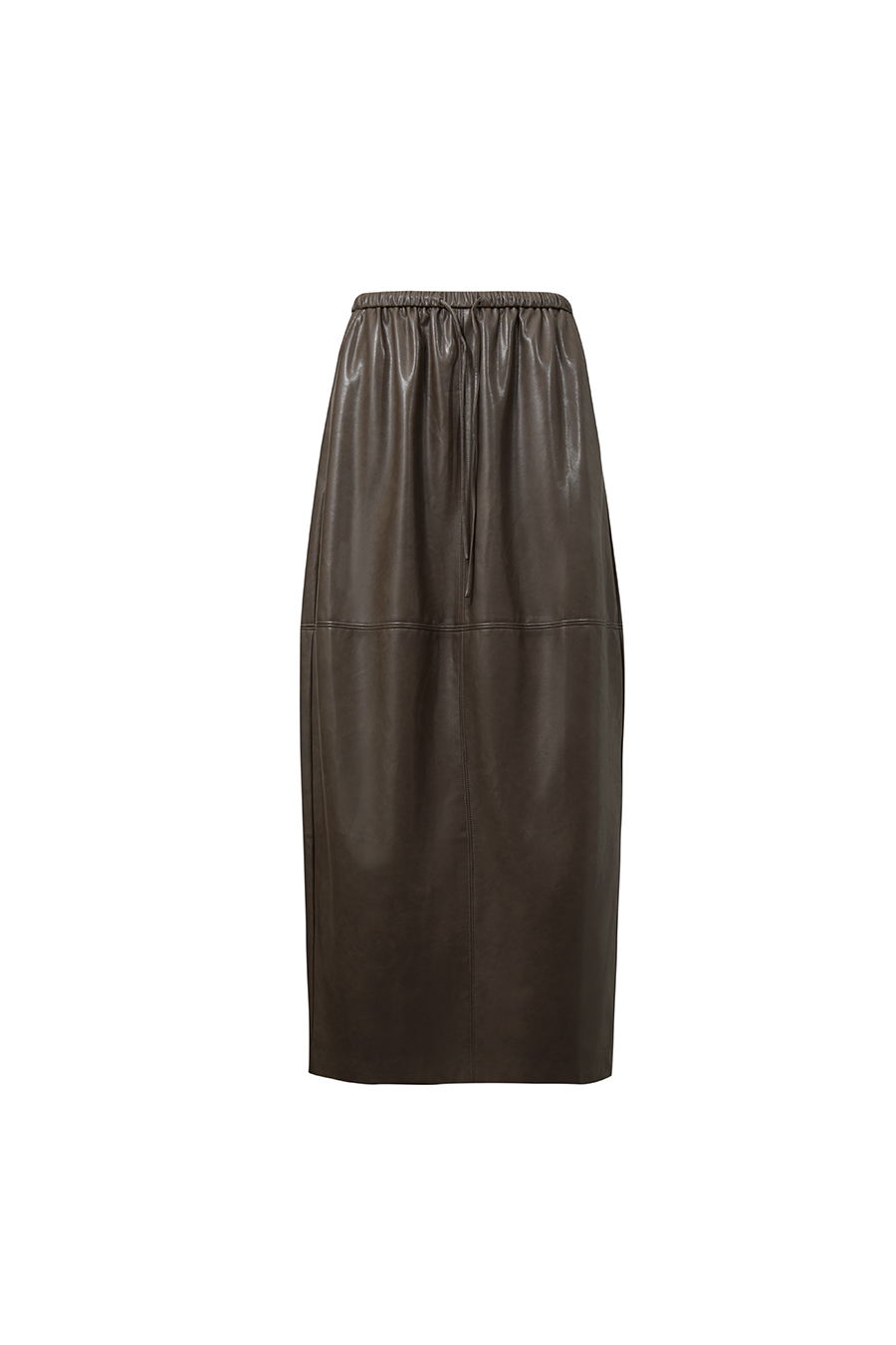 Eco Vegan Leather Skirt|AMII