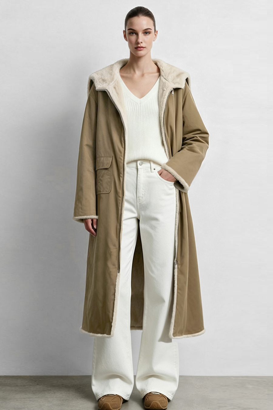Reversible Eco Fur|AMII