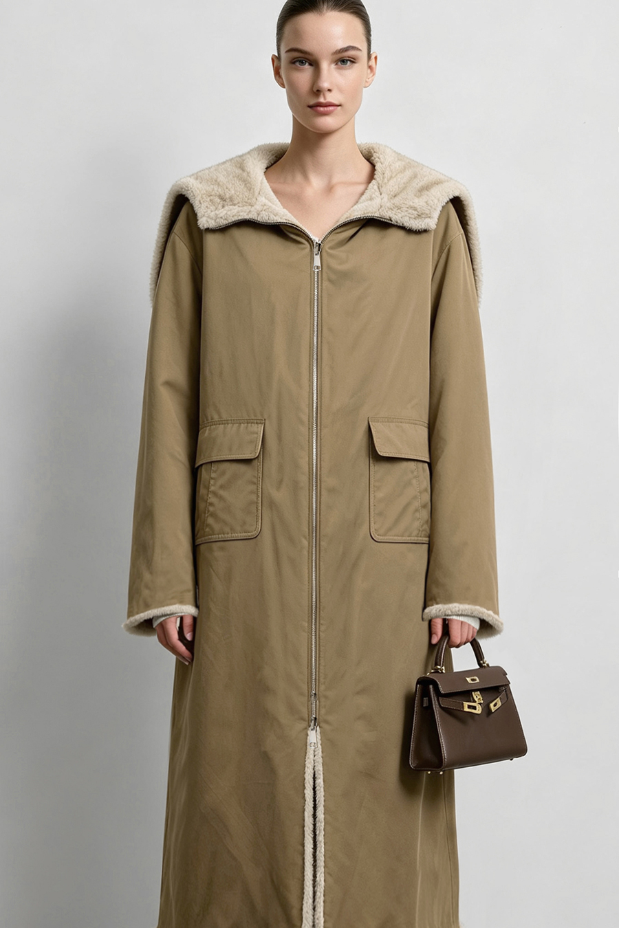 Reversible Eco Fur|AMII