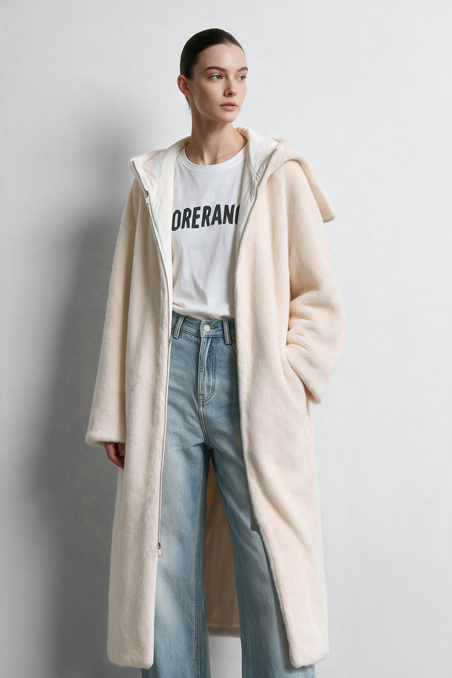 Reversible Eco Fur|AMII