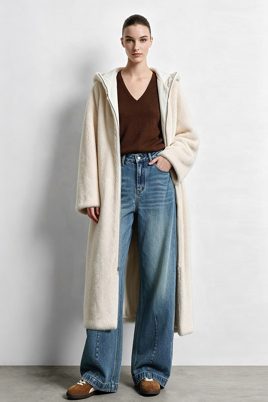 Reversible Eco Fur|AMII