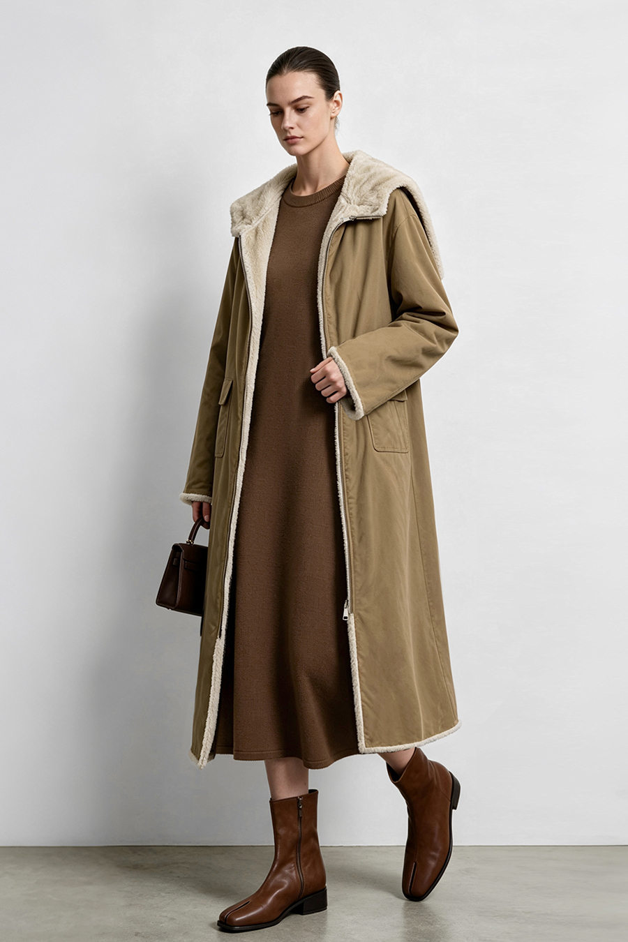 Reversible Eco Fur|AMII
